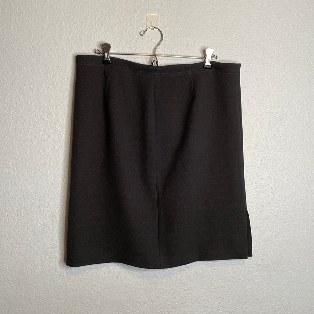 Banana Republic NWT dark grey slim mini skirt lined size 10